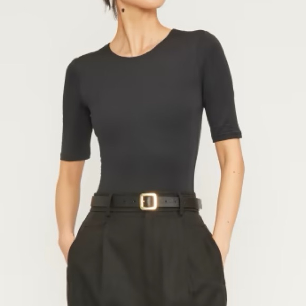 Everlane Black Body Suit